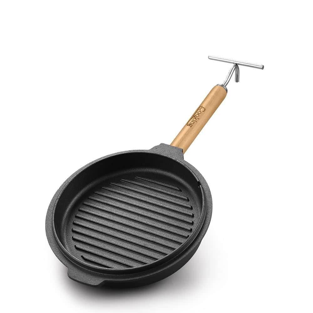 Ceaun din fonta pura 2in1, cu capac, 37x18cm, capacitate 12l, HEINNER / DCN63554 - 221.ro
