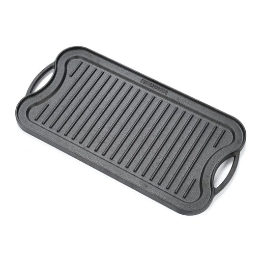 Tava grill/plita, din fonta pura, 51x26x2.5cm HEINNER / DCN65357 - 221.ro