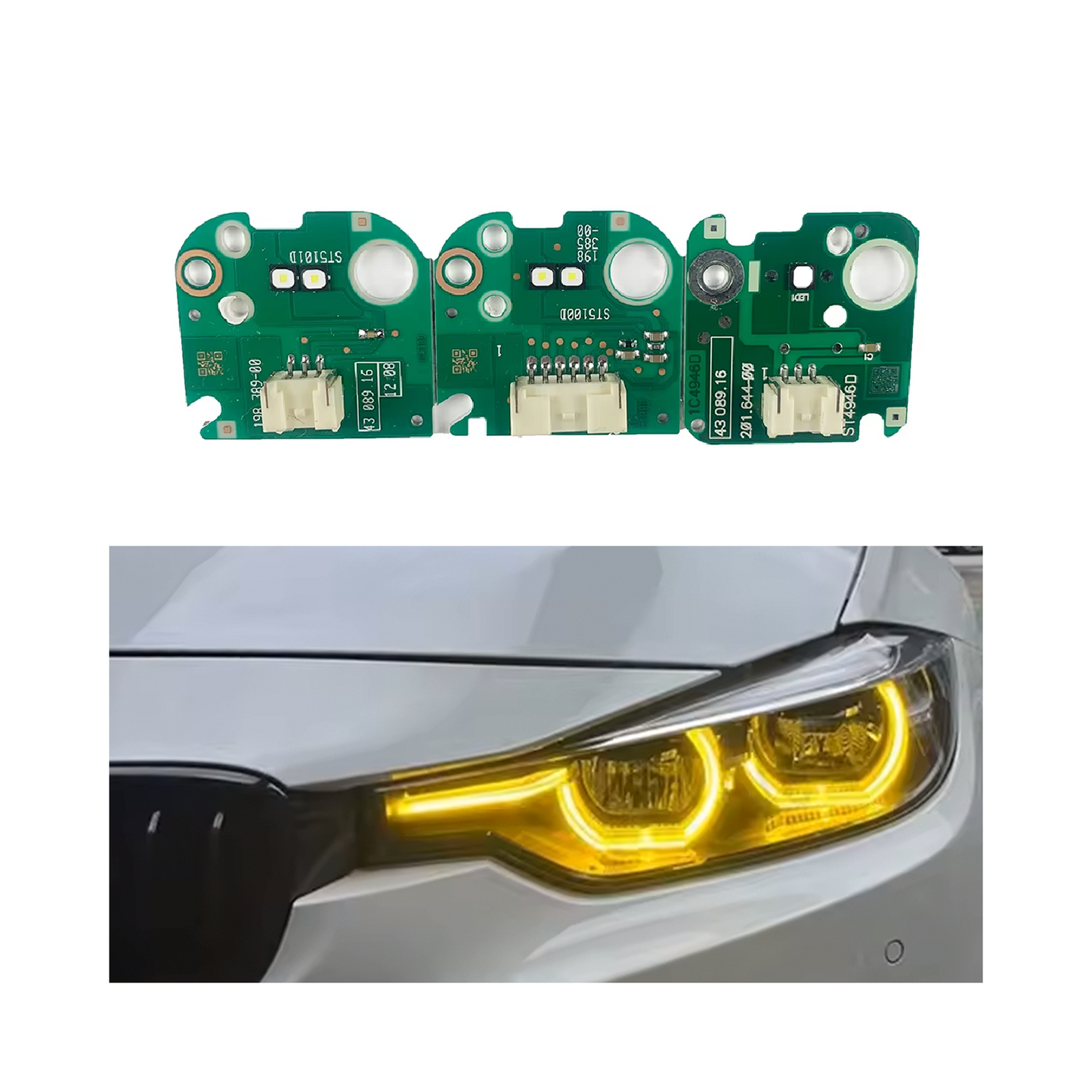 Modul DRL BMW F30 F31 înlocuitor pentru OEM 63117419610 63117419615