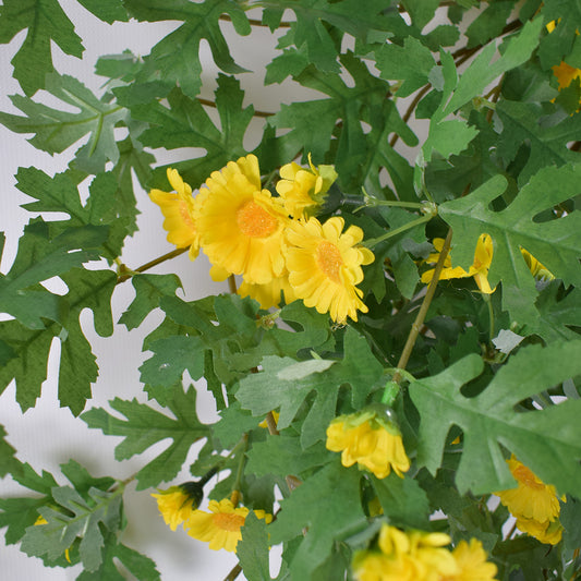 Planta artificiala curgatoare, inaltime 83cm, Naimeed D5012, Galben