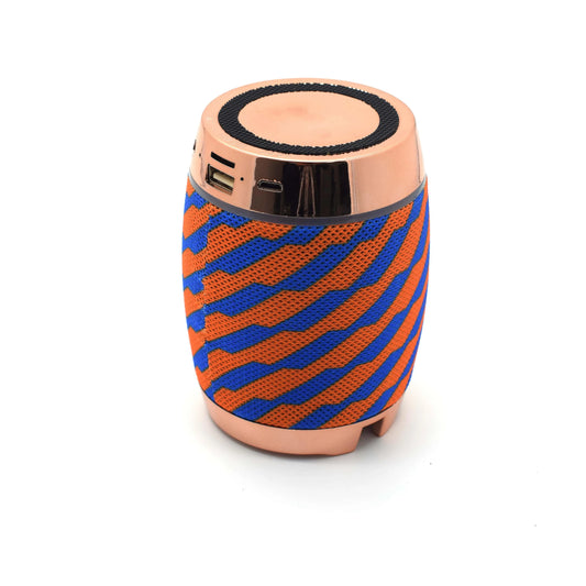 Boxa portabila F18, 400mAh, portocaliu albastru, Bluetooth 4.2, D1275 - 221.ro