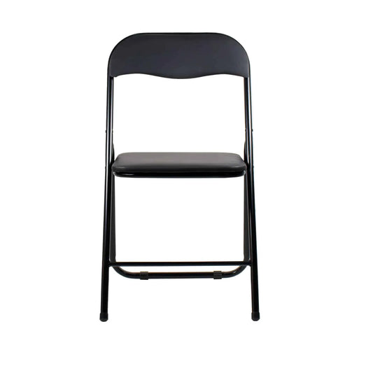 Masa plianta rotunda cu blat mdf, dimensiuni 60x65cm, alb (ZLN 6968) plus 2 x scaun bucatarie pliant (DSY 1115) / ZLN 6968_2S - 221.ro