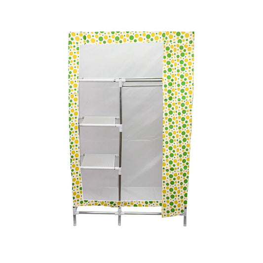 Dulap textil depozitare, schelet metalic, Naimeed D100, 175x47x110, multicolor5 - 221.ro