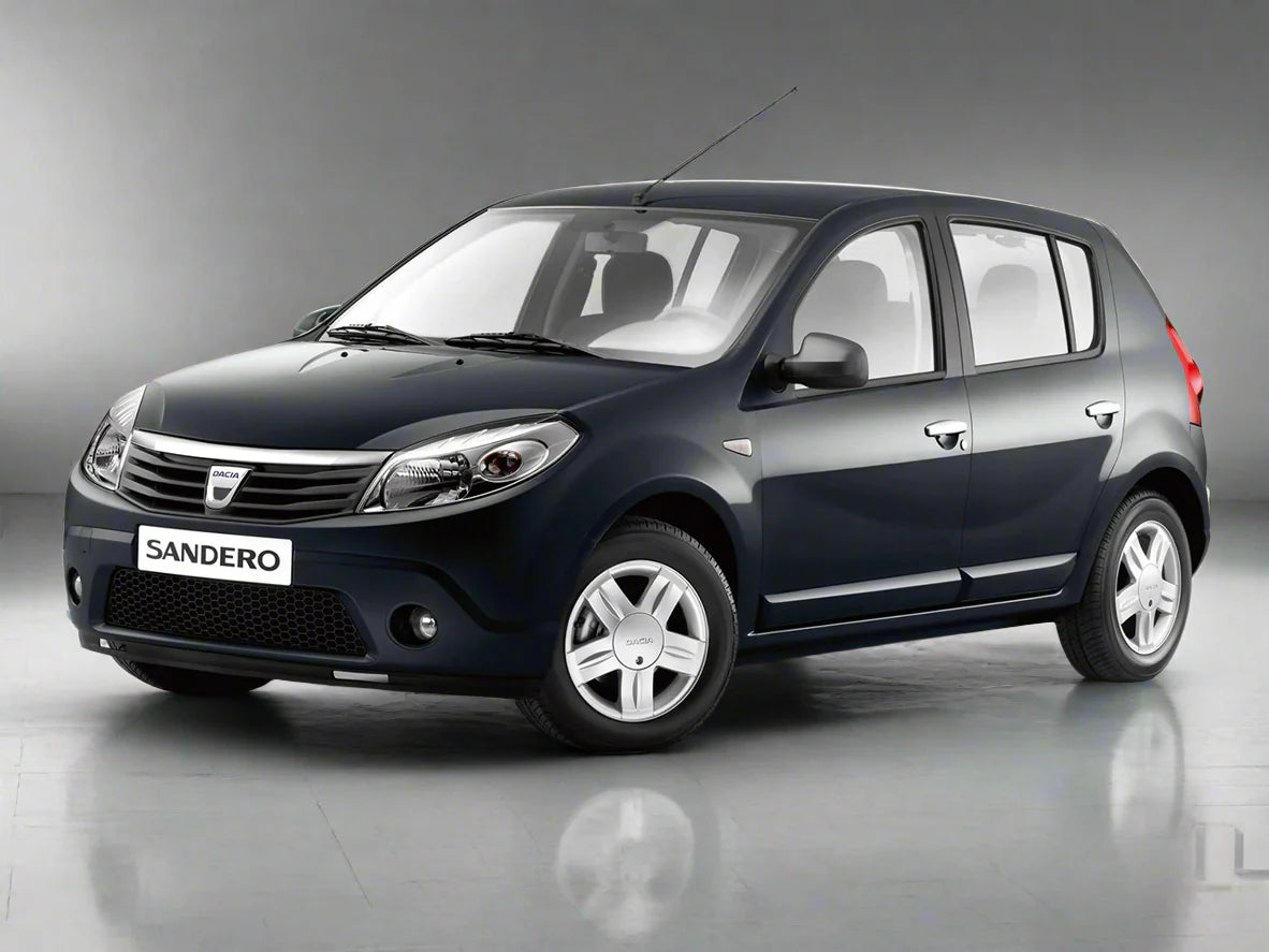 Covorașe Auto TeamCar® Tip Tăviță Compatibile Dacia Sandero I (2008–2012) - Blue