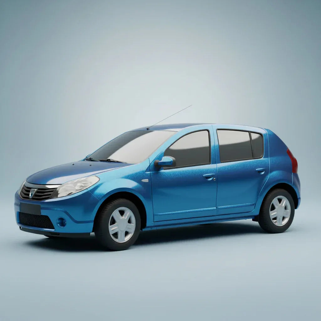 Covorașe Dacia Sandero 2008-2012 Compatibile | Red Edition – TeamCar®