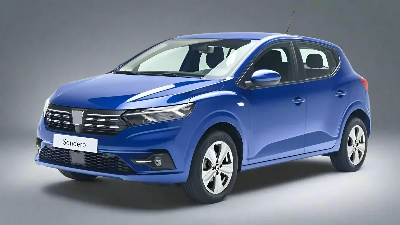 Covorașe Dacia Sandero III Hatchback 2020-prezent Compatibile | Black Edition – TeamCar®