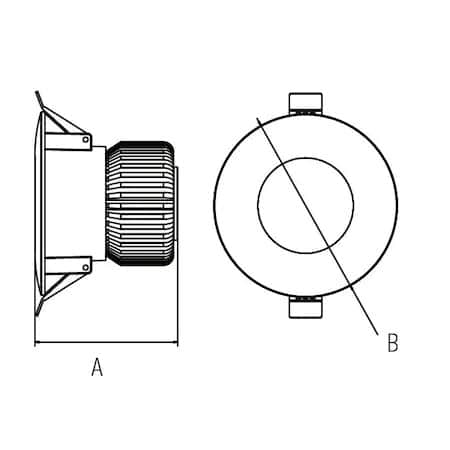 Spot led Horoz, Alexa-20w, 7000k, 200-265v / EXT 016-048-0020
