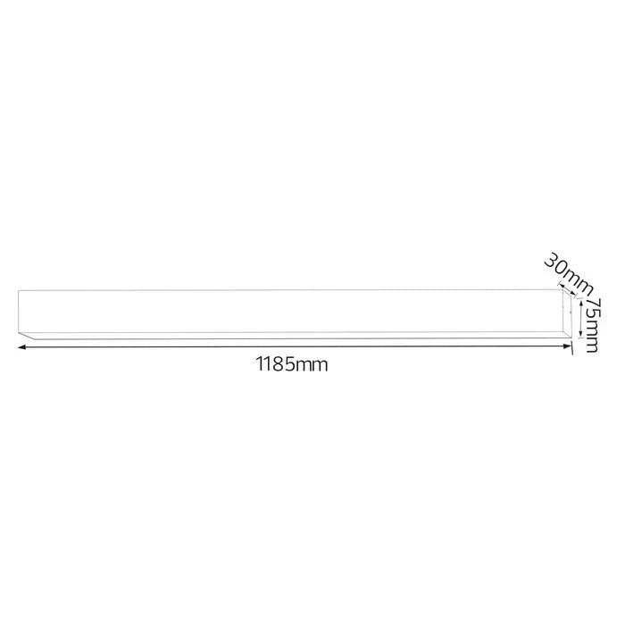 Corp de iluminat, suspendat, Horoz Fortune3-40w, 4000k, 4280ml, 170-265V, IP20 / EXT 019-050-0040