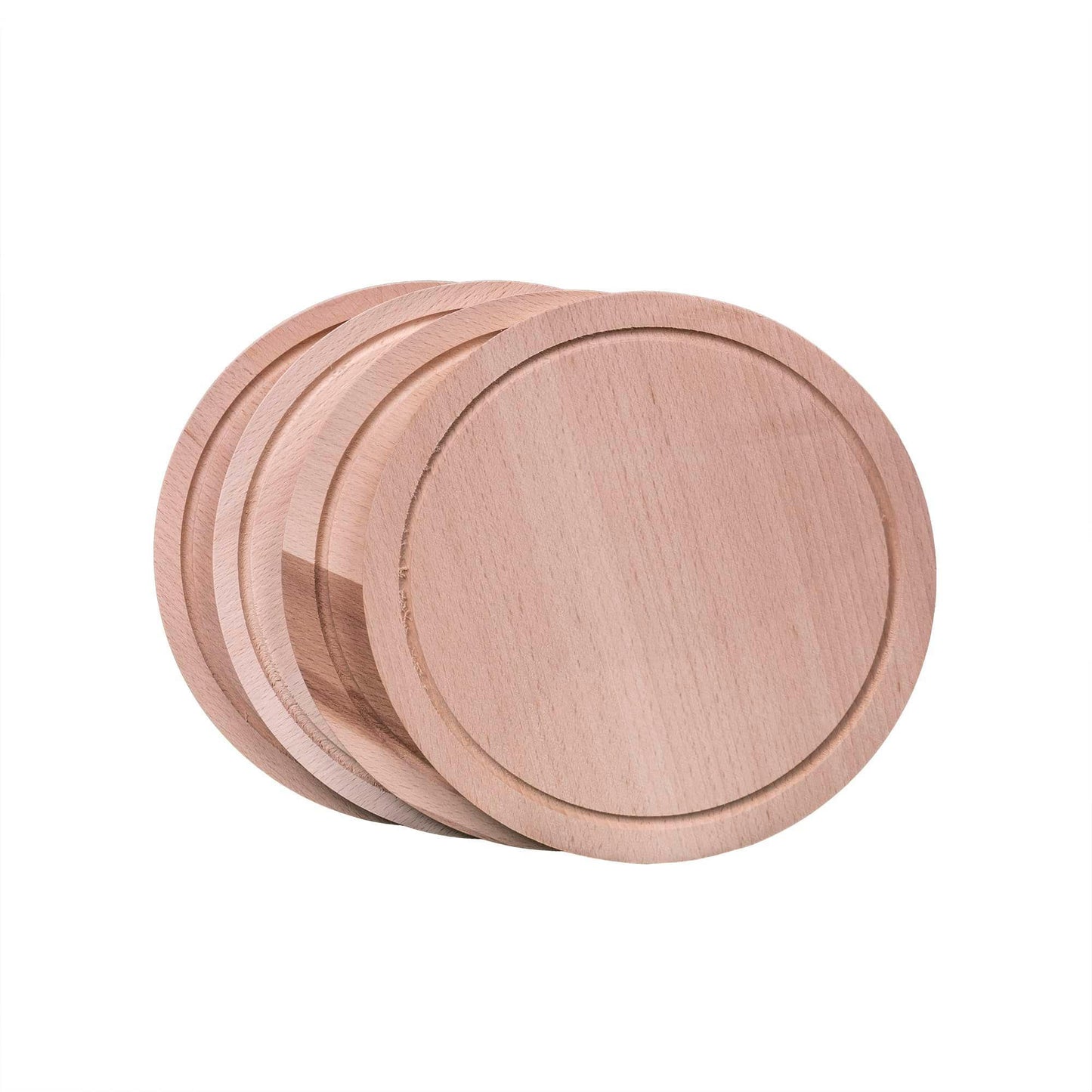 Set 4 bucati tocator rotund cu suport / EXT 10147 - 221.ro