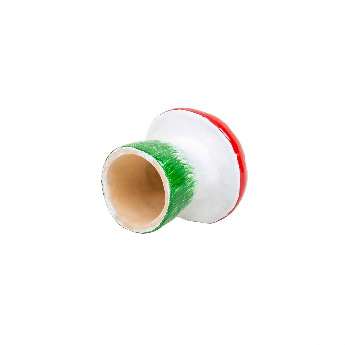 Ciuperca decorativa pentru gradina, din ceramica, mica, inaltime 14cm, latime 10cm / EXT 10187 - 221.ro