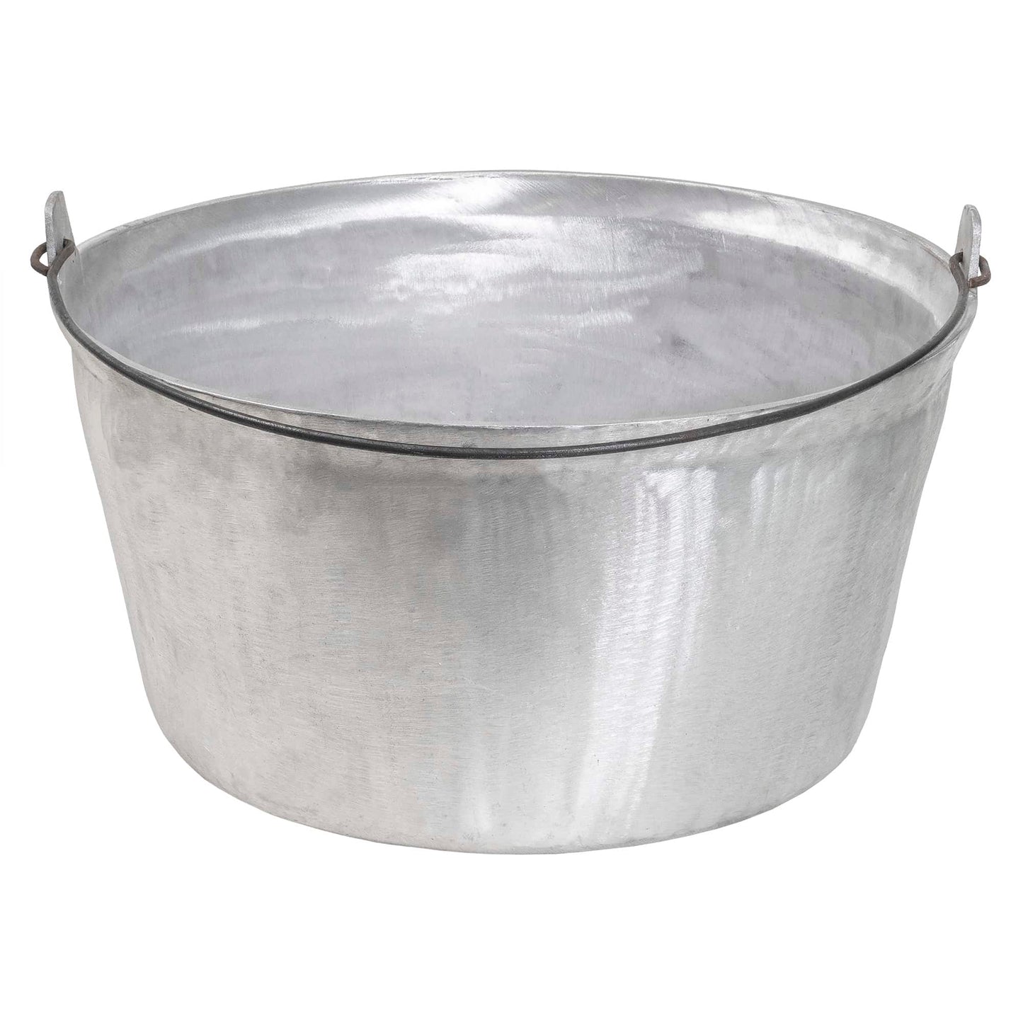 Ceaun tuci aluminiu alimentar, capacitate 60L, fund dept / EXT 10304