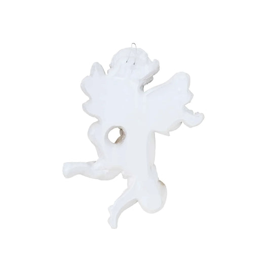 Decoratiune de perete, ingeras din ipsos, inaltime 30cm / EXT 10367 - 221.ro