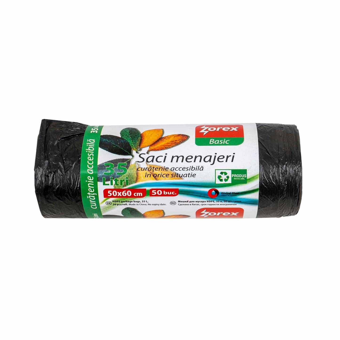 Saci menajeri, 35L, 50buc Z-TOOLS / EXT 10549 - 221.ro