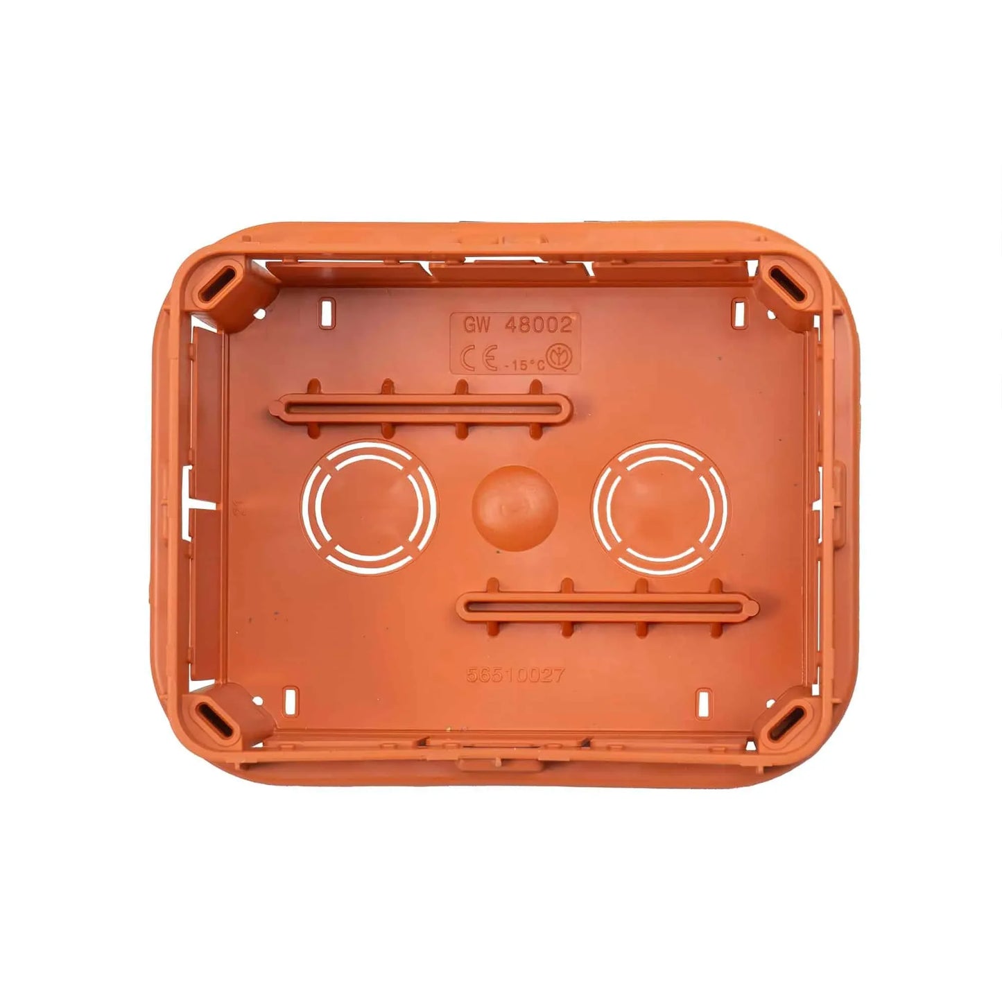 Doza de legatura cu capac, montaj incastrat, 118x96x50mm, Gw 48002 / EXT 10607 - 221.ro