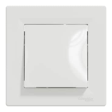 Intreruparor simplu fara suruburi, alb Schneider Asfora EPH0100121 / EXT 10653