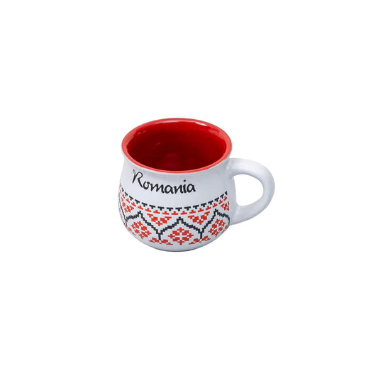 Cana pentru cafea cu inscriptie Romania, 200ml Z-TOOLS / EXT 10784 - 221.ro