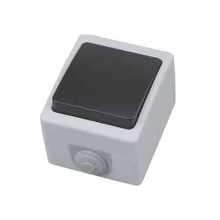 Intrerupator aplicat, Horoz Atom 10A, 250V, IP54 / EXT 112-100-0004 - 221.ro