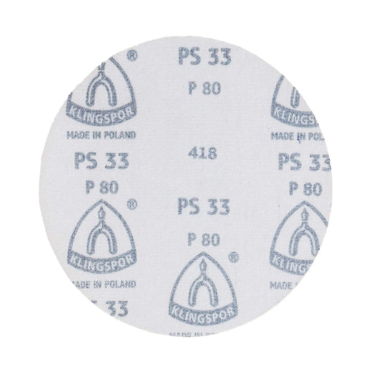 Disc autofixare Klingspor PS 33 CK, P80, 150mm / EXT 146739