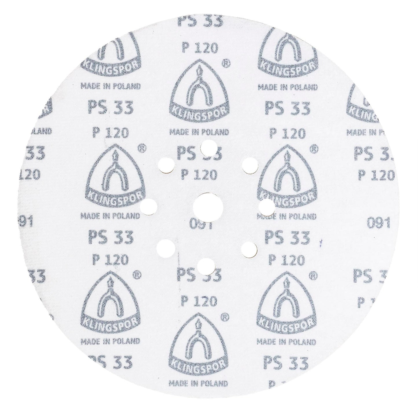 Disc autofixare Klingspor PS 33 CK, P120, 225mm / EXT 302046 - 221.ro