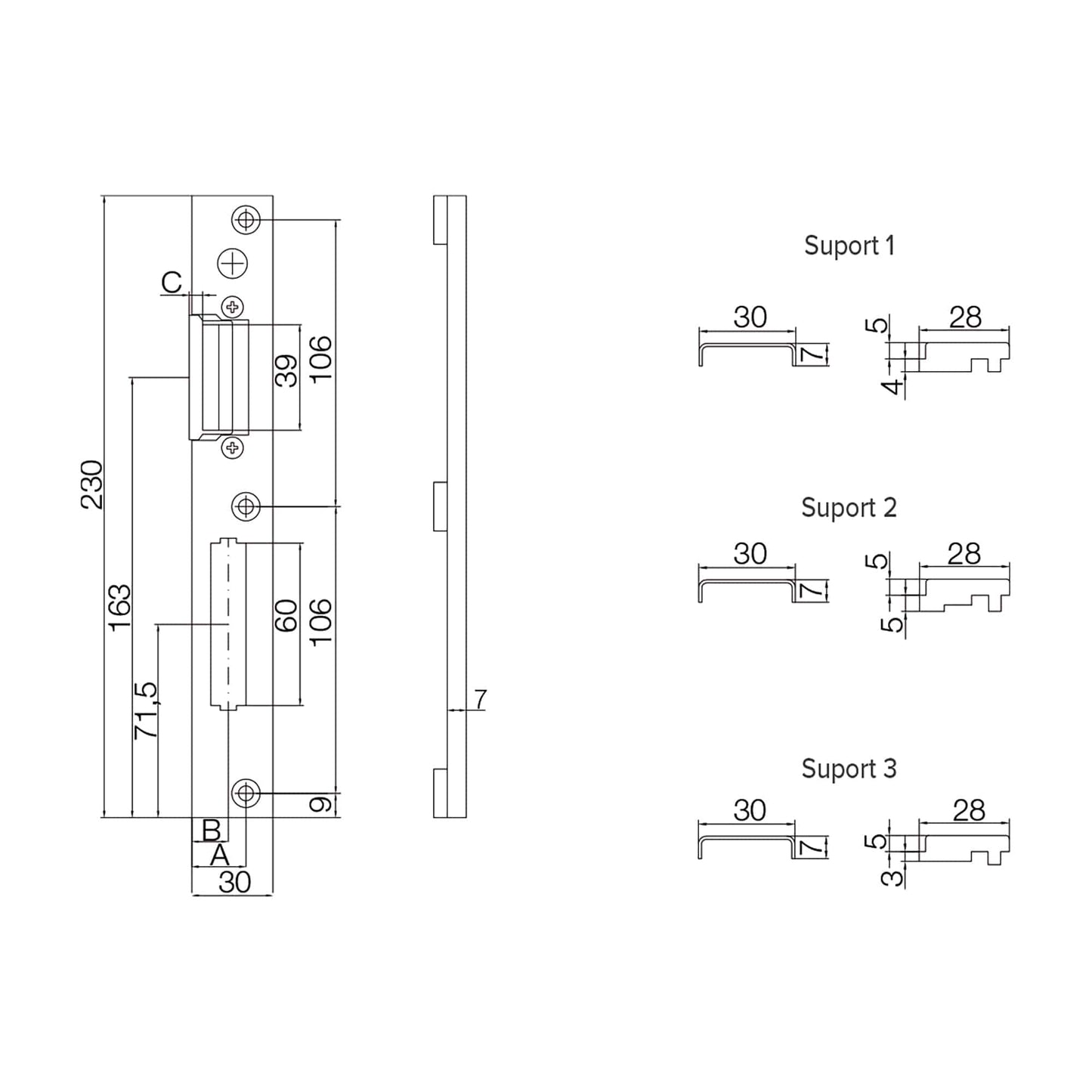 Pachet PVC FER SX Alb 35-507 / EXT 5635