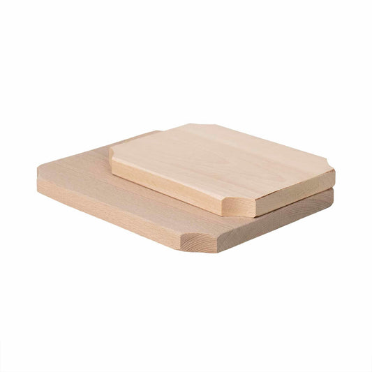 Set 2 bucati tocator drepunghiular din lemn de fag, grosime 20mm / EXT 6068 - 221.ro