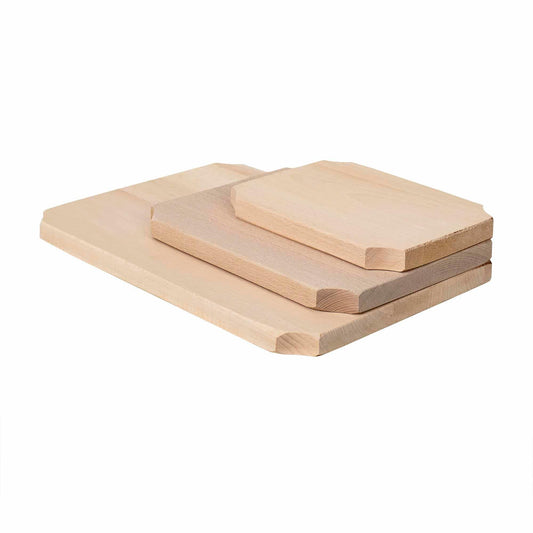 Set 3 bucati tocator drepunghiular din lemn de fag, grosime 20mm / EXT 6071 - 221.ro