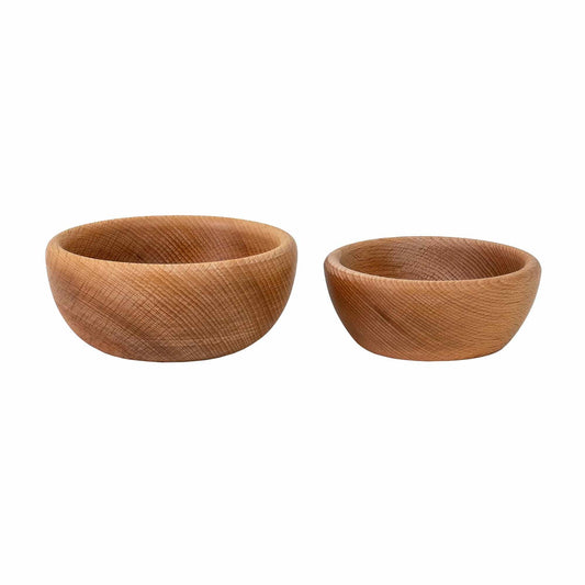Bol rotund din lemn, diametru 12 cm / EXT 6098 - 221.ro