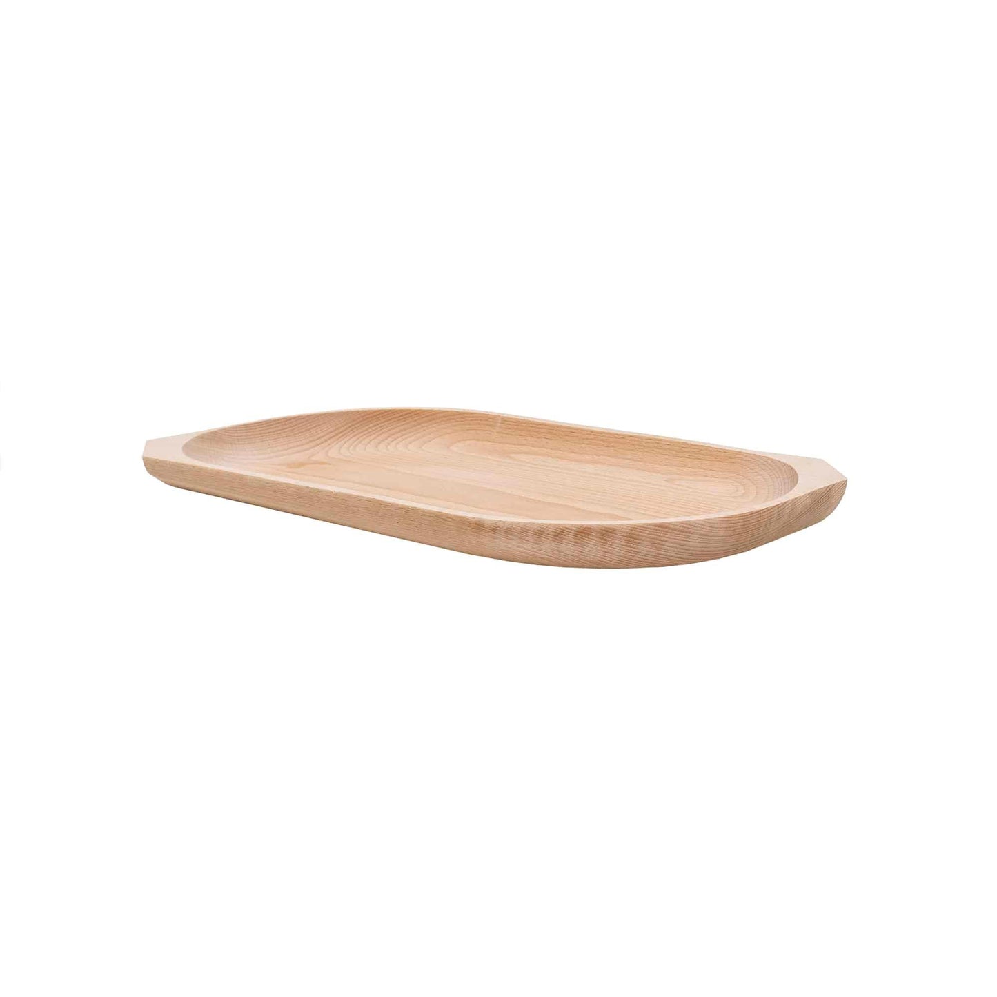 Platou din lemn de fag cu un compartiment, 44x23x2.5cm / EXT 6174 - 221.ro
