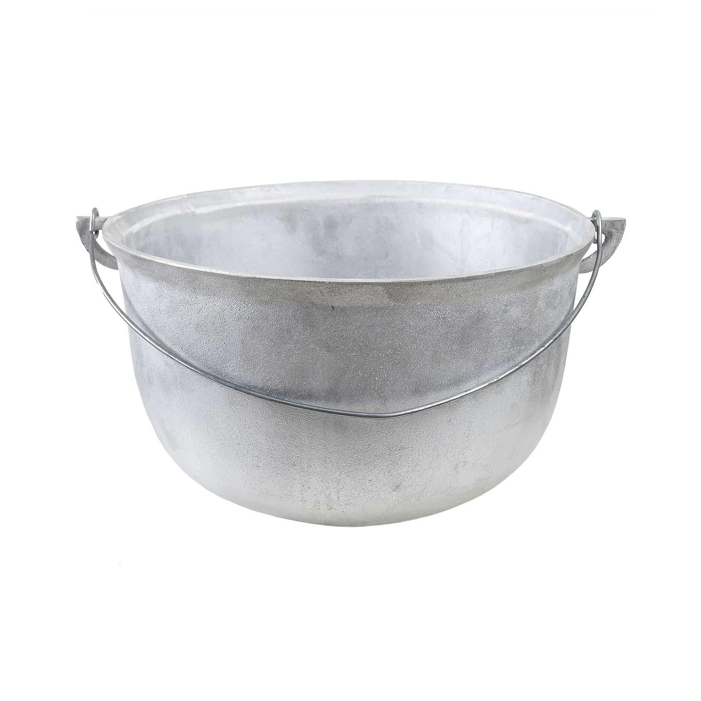 Ceaun tuci aluminiu alimentar, capacitate 10L, fund rotund / EXT 6794 - 221.ro
