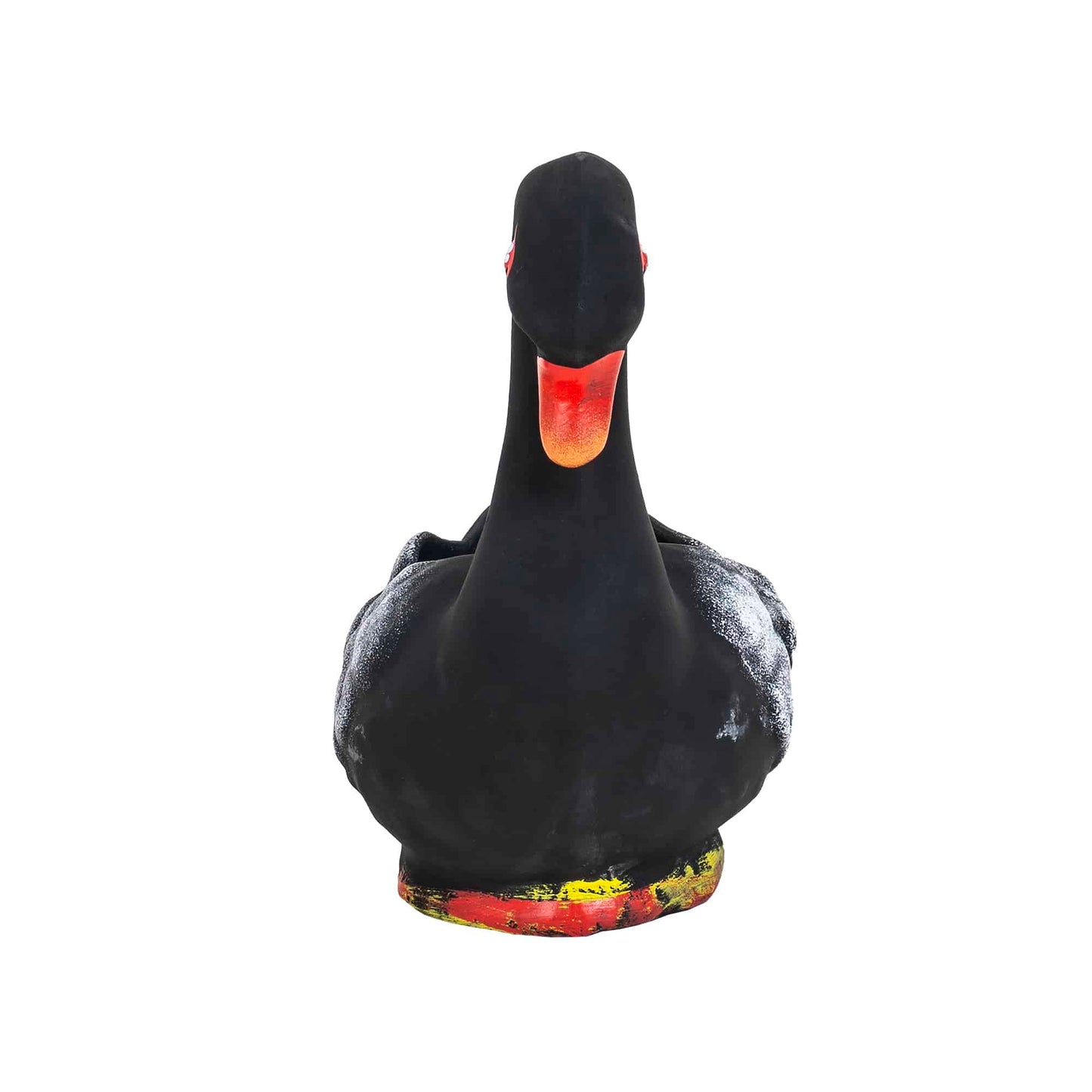 Ghiveci din ceramica, model lebada neagra, lungime 21cm / EXT 7065_1