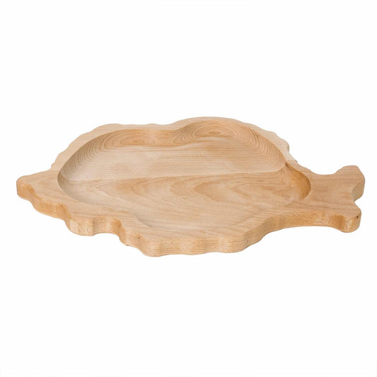 Tava din lemn de fag, pentru servire 39x27cm / EXT 7421 - 221.ro