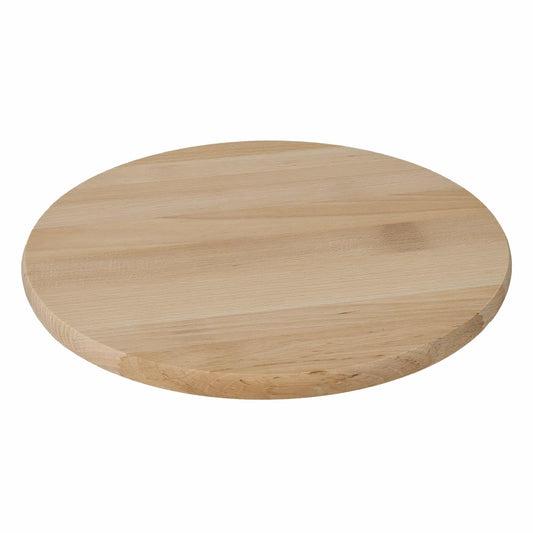 Tocator rotativ din lemn de fag, pentru servire, diametru 35cm / EXT 8009