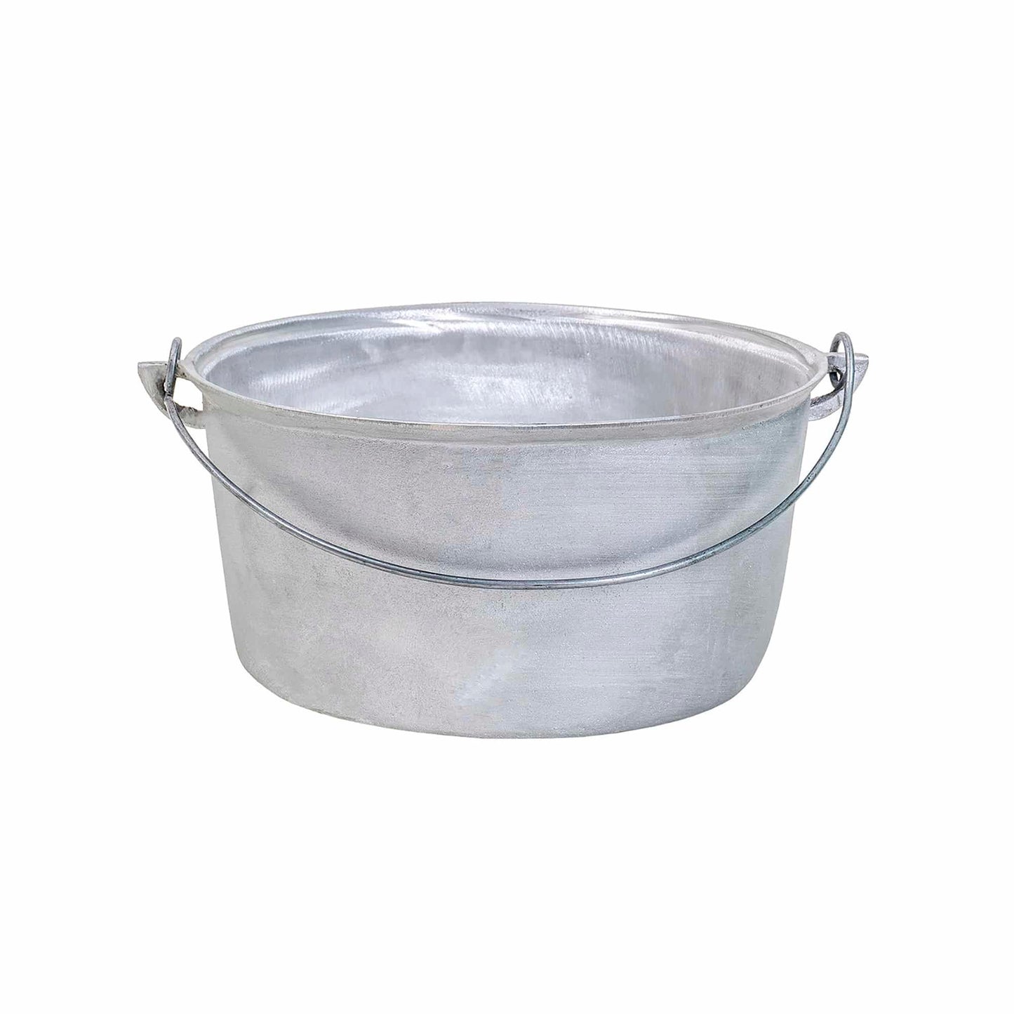Ceaun tuci aluminiu alimentar, capacitate 5L, fund drept / EXT 8041_1 - 221.ro