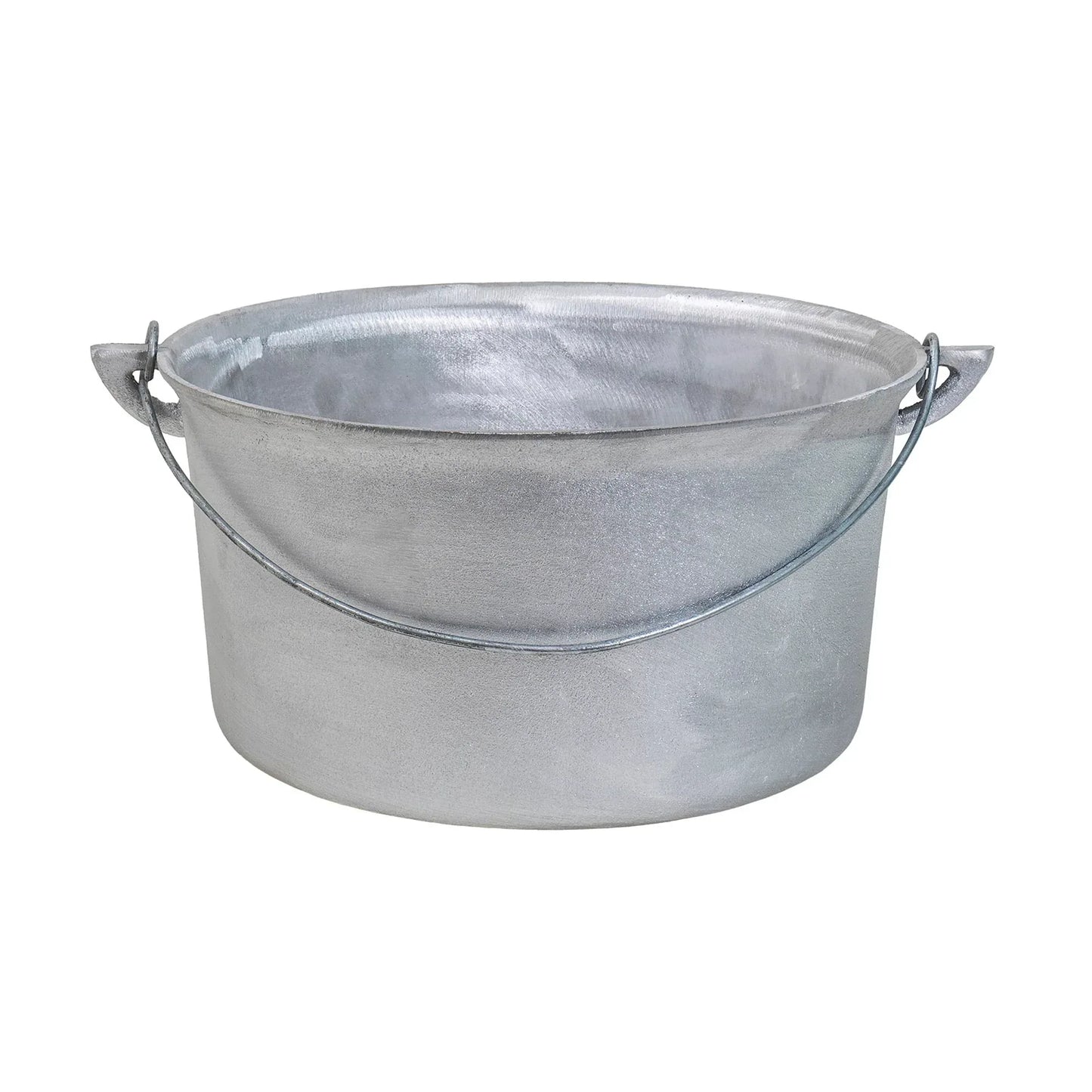 Ceaun tuci aluminiu alimentar, capacitate 12L, fund drept / EXT 8056_1 - 221.ro