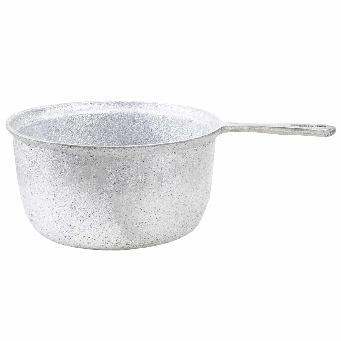 Ceaun cu coada din aluminiu alimentar, capacitate 3.5L, fund drept / EXT 8071 - 221.ro