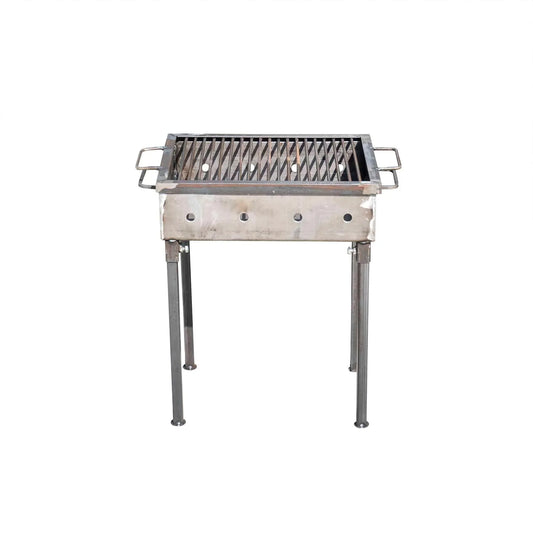 Gratar metalic pe carbuni 40x30 cm, grosime 3mm / EXT 9909 - 221.ro