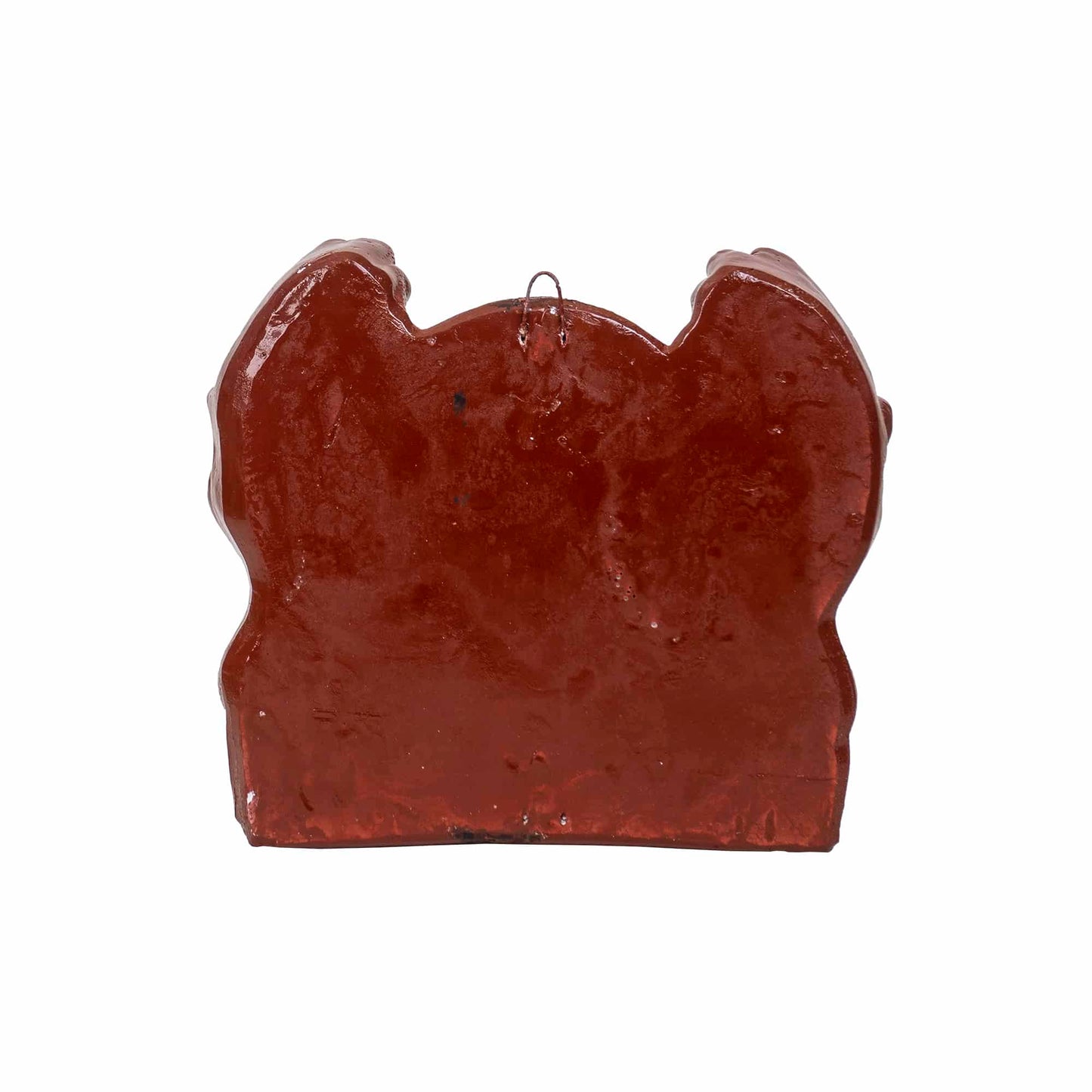 Candela cu doua maini din ipsos 22x10x19 cm / EXT 9913