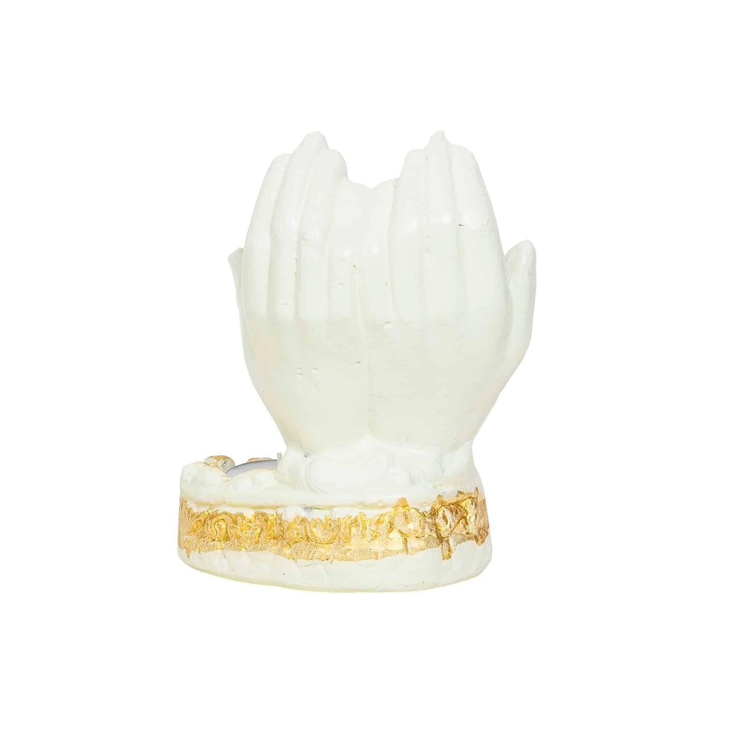 Candela din ipsos cu Familia Sfanta 11x8x16cm / EXT 9915 - 221.ro