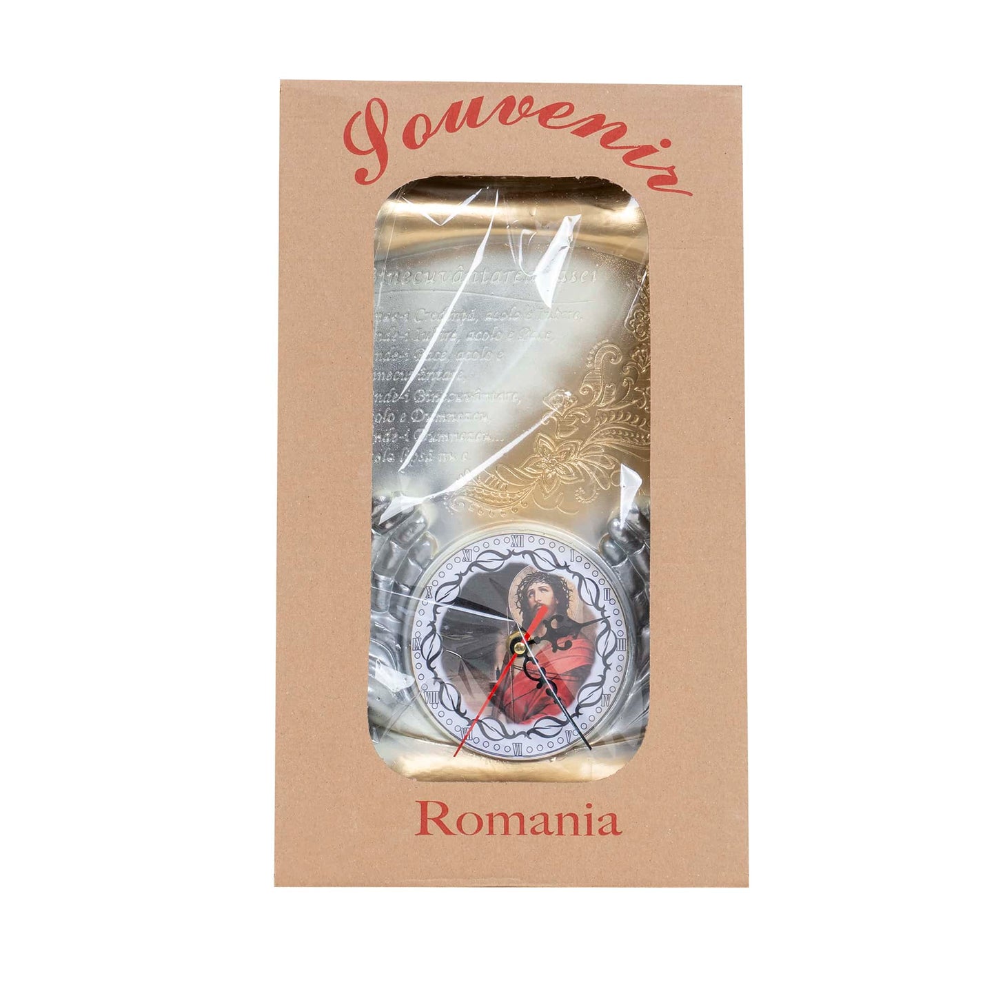 Binecuvantarea casei cu ceas 34x21cm / EXT 9916