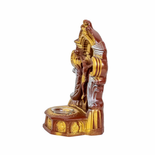 Candela din ipsos in forma de cruce 16x12x29cm / EXT 9920