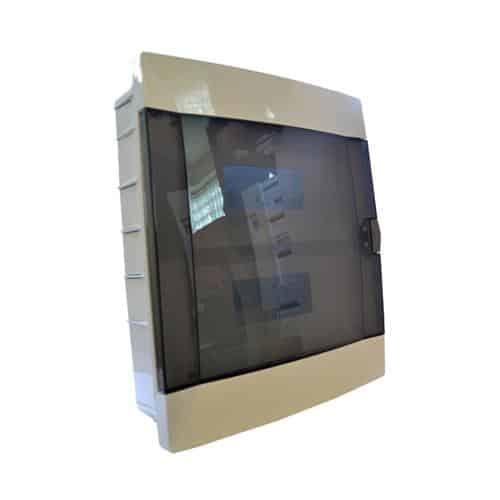 Tablou sigurante cu 24 module, ingropat TEB-24A, alb HOROZ / EXT600-000-241 - 221.ro