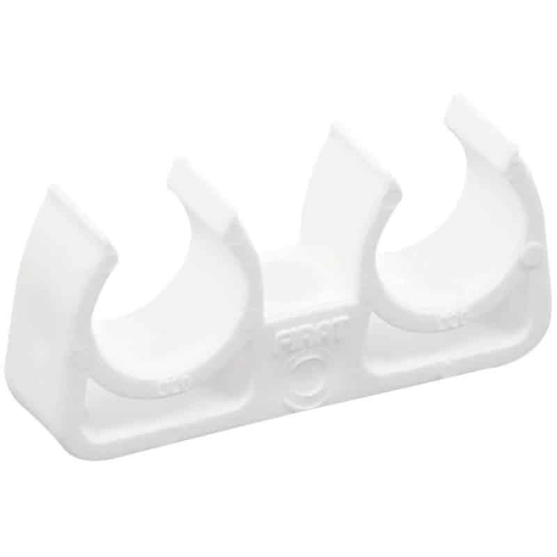 Clema dubla PPR, suport teava, 20mm Z-TOOLS / EXT7040 - 221.ro