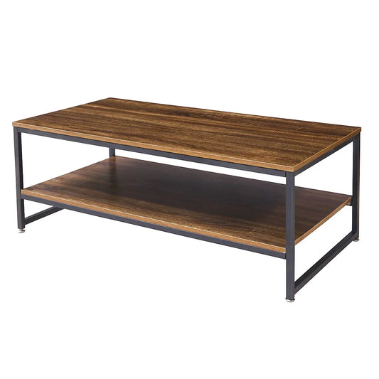 Masuta de cafea, stil modern, inaltime 43cm, Naimeed F51, Nuc - 221.ro
