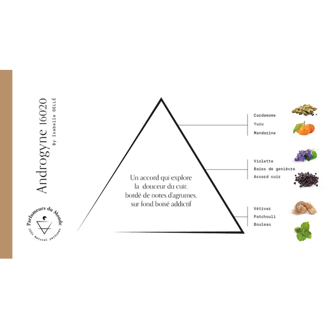 Apa de parfum, Androgyne 16020, 50ml by Isabelle GELLÉ