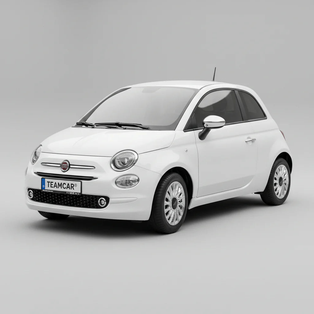Covorase Fiat 500 Hatchback Facelift Compatibile 2015-2024 | Black