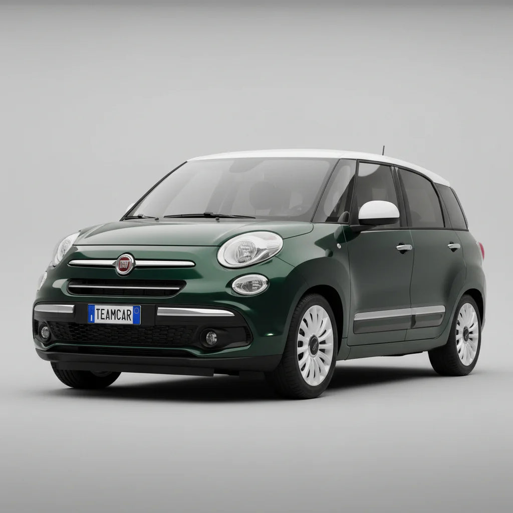 Covorase Fiat 500L Wagon Facelift Compatibile 2017-2021 | Black
