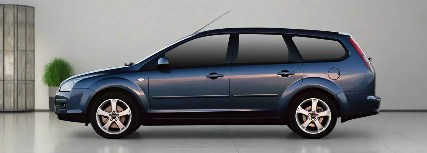 Covorase Auto TeamCar® Tip Tavita Compatibile Ford Focus Mk2 Combi 5 uși (2004–2011) Red - 221.ro