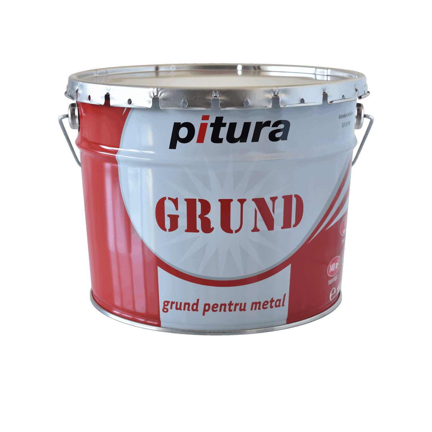 Grund pentru metal PITURA, 10L, gri KOBER / G5180-1-B10L