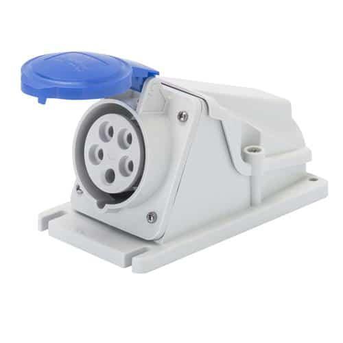 Priză fixă industrială, IP44, 2P+E, 32A, 230V, 90°, Gewiss / GW62488