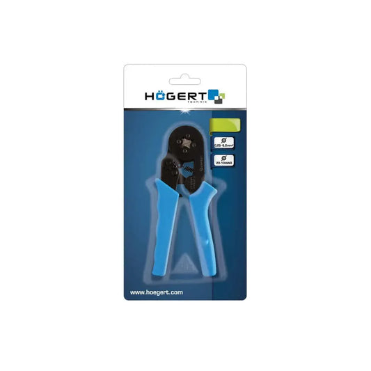 Cleste sertizare cu auto-reglare pentru pini de capat, 0.25-6mm HOGERT / HT1P190 - 221.ro